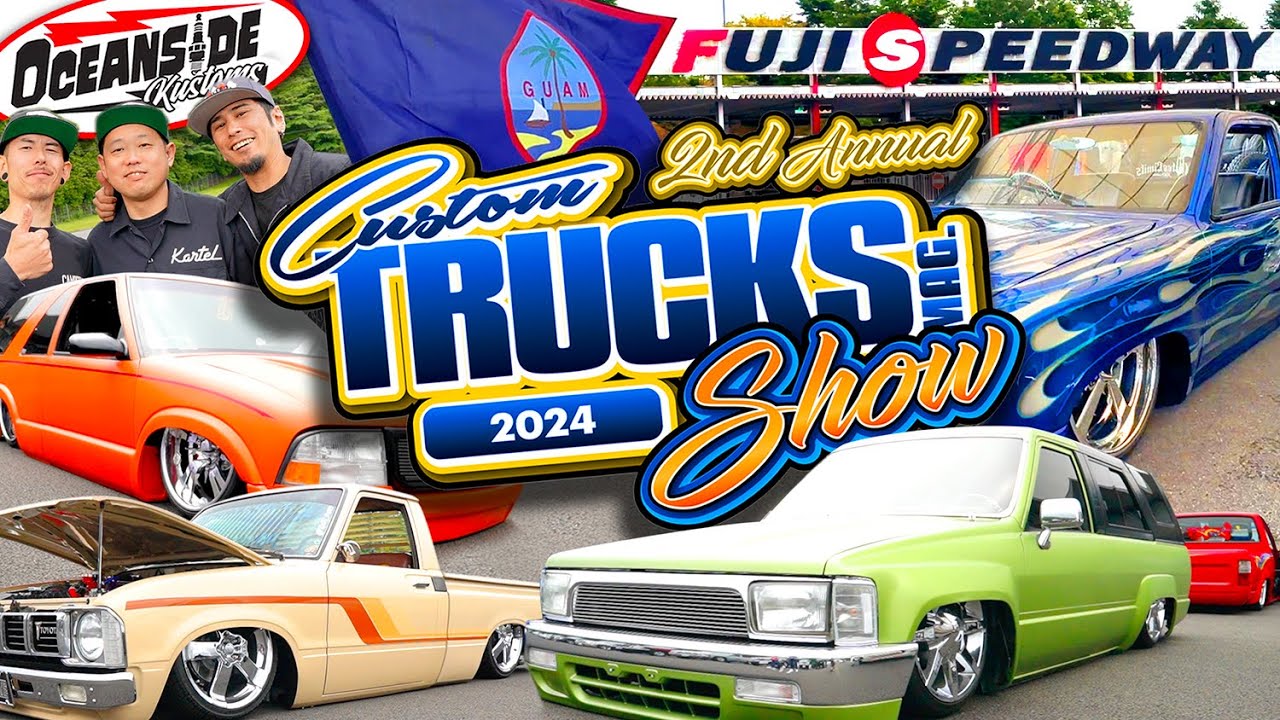 CUSTOM TRUCKS MAGAZINE SHOW (CTM 2024) / Fuji Speedway Japan [ HD ]