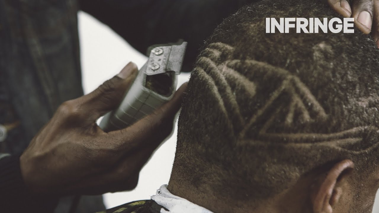 INFRINGE visits Klassique Barbers in Brixton