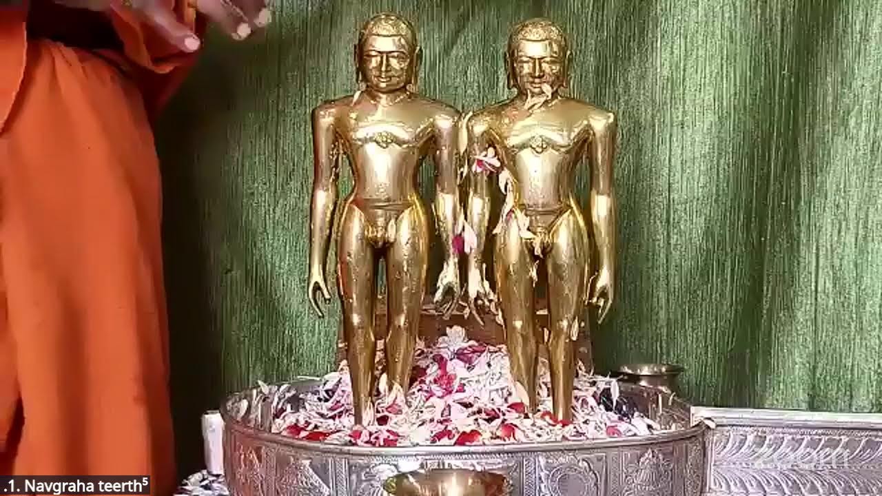 Panchamruta Abhishek Avam Shantidhara  श्री नवग्रह तीर्थ वरूर कर्नाटक Morning 28-01-2026