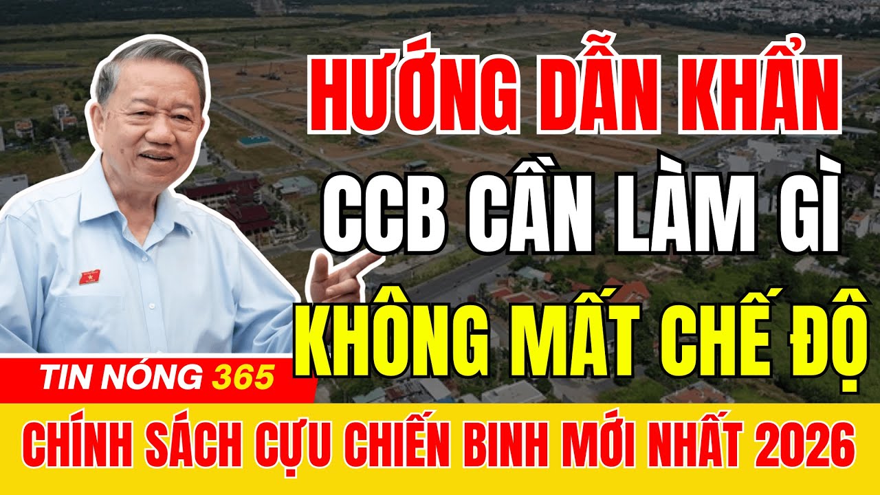 CỰU CHIẾN BINH 2026: Cần Làm Gì Ngay Để Được Hưởng Đủ Chế Độ? | tin tức #tintuc