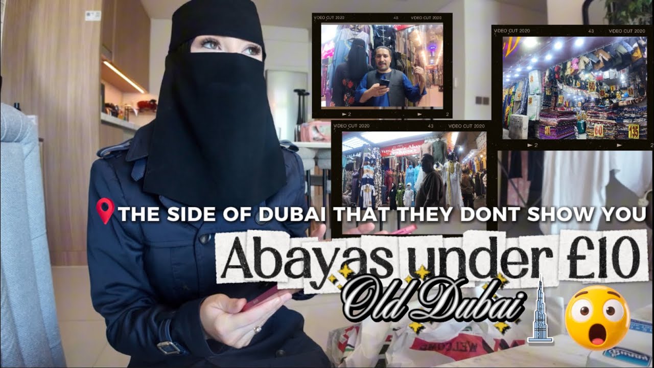 Cheapest Abayas in the World 😱 | Old Dubai Shopping Vlog