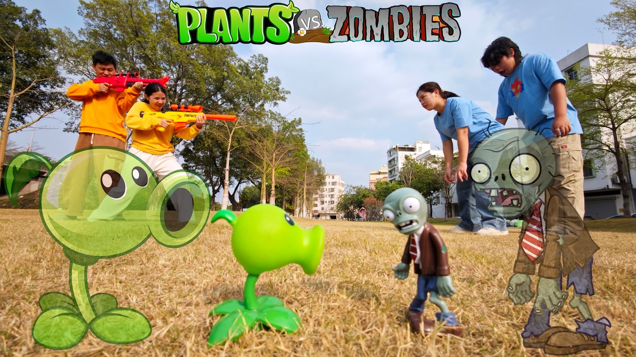 Plants vs. Zombies：Crazy Team Battle, Treasure Hunt PVZ Challenge Showdown.