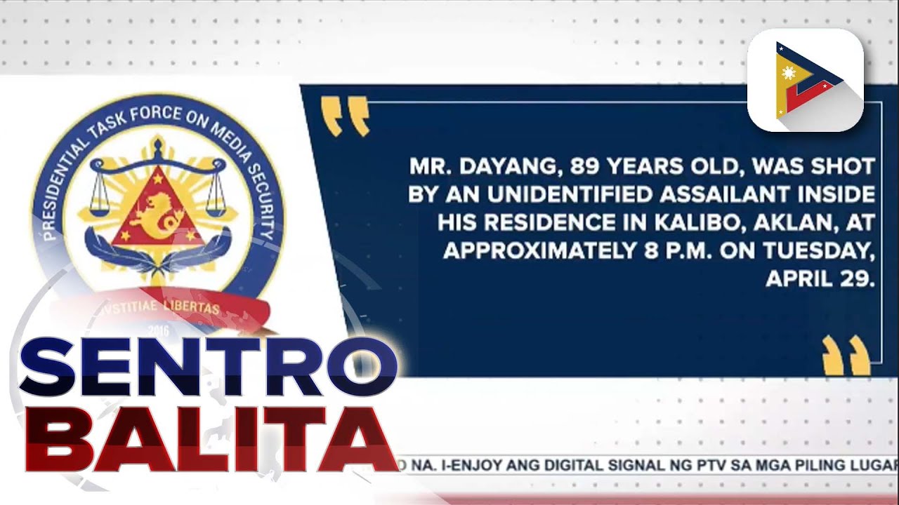 Pamamaslang sa isang beteranong journalist at dating alkalde sa Aklan, mariing kinondena ng...
