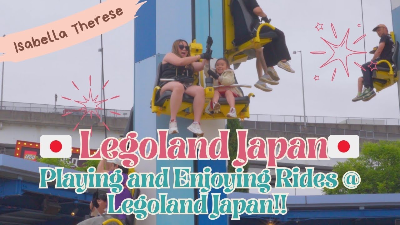 🎢 Playing & Enjoying the Rides at Legoland Japan 🇯🇵✨