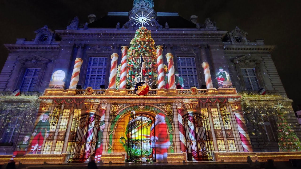Noël - Light Mapping - Levallois-Perret - Christmas