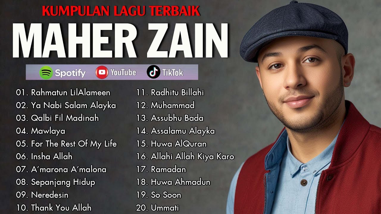 Maher Zain Full Album Terbaik | Rahmatun Lil'Alameen, Ramadan | Maher Zain Kumpulan Lagu Terbaik