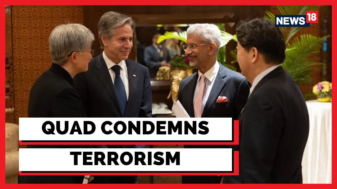 QUAD Reiterates Its Condemnation Of Terrorist Attacks | QUAD Meeting 2023 News | English News