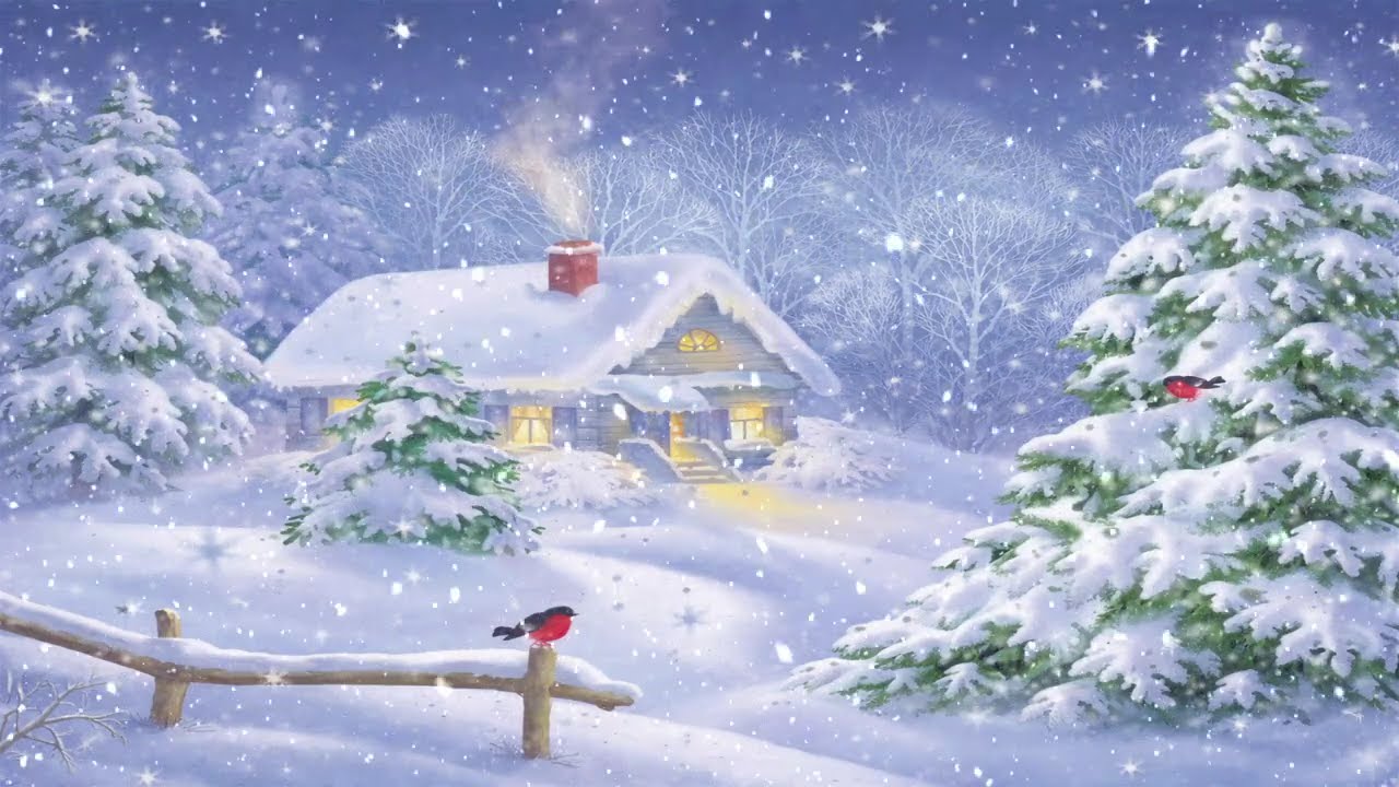 Cozy Winter Ambience for Relaxation and Calm