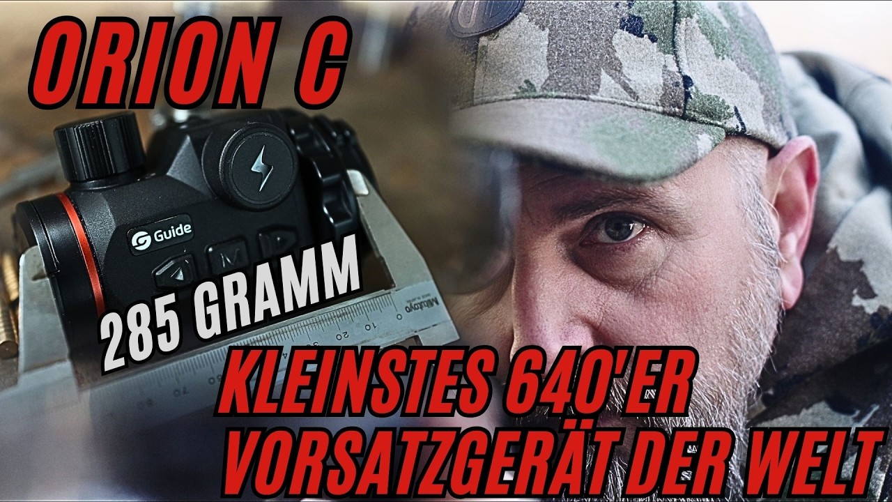 Das kleinste Wärmebildvorsatzgerät der Welt mit 640er Sensor. Alles über das GUIDE ORION 635C!