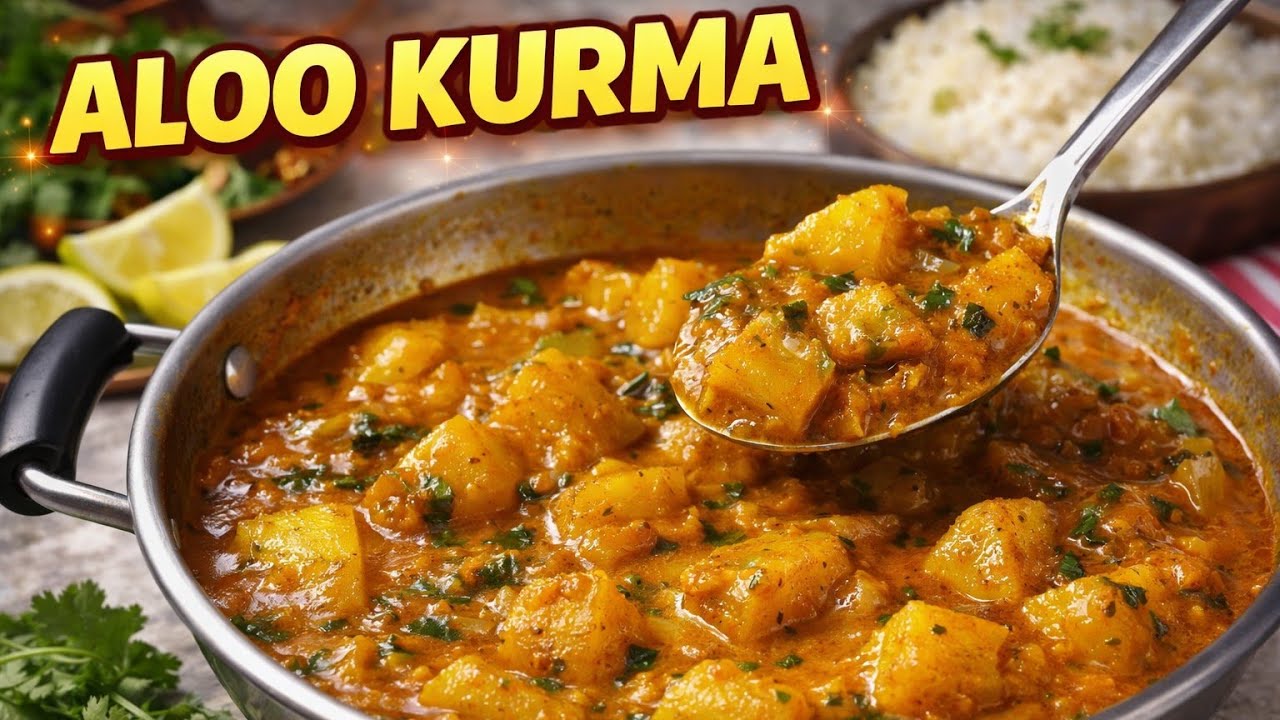 No Complicated Steps Aloo Kurma | Simple Home Recipe