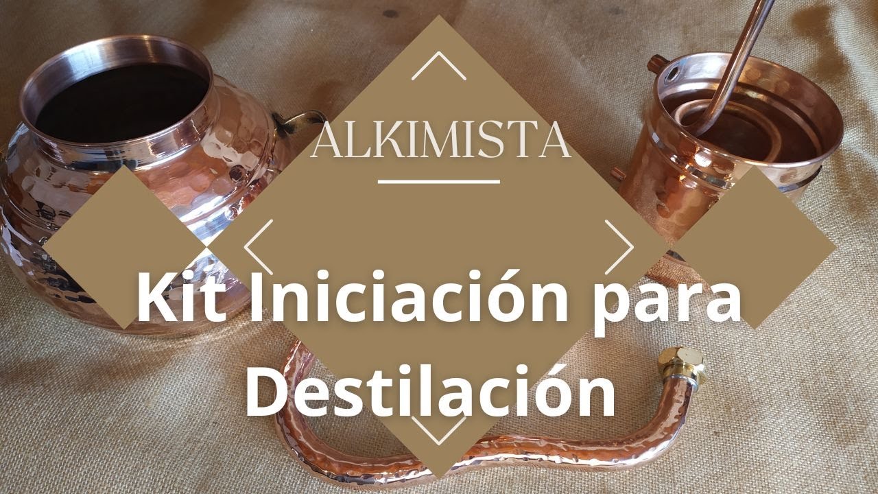 Kit para iniciarse en la destilación.