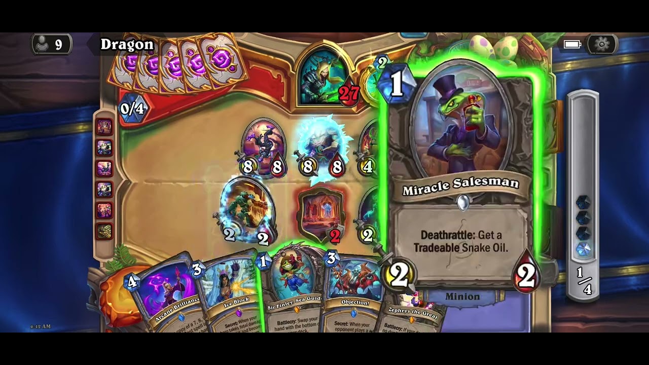 Reno Big Spell Mage vs Miracle Rogue