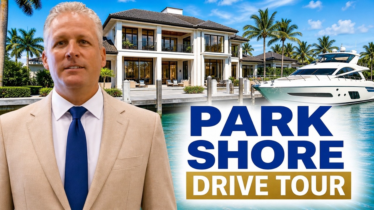 Driving Through Park Shore Naples Florida 🚗