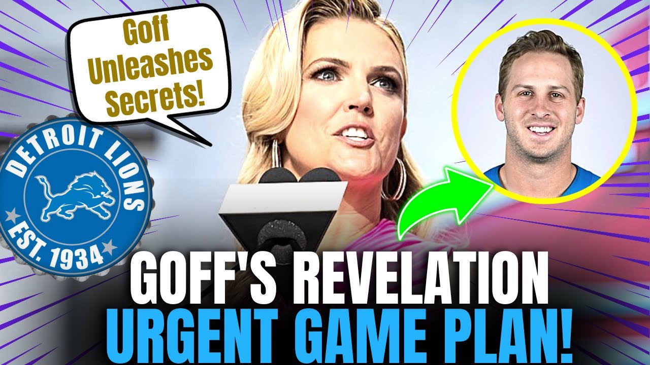 GOFF'S CHALLENGE CAN DETROIT LIONS DEFY THE ODDS AGAIN ? | DETROIT LIONS LASTEST NEWS