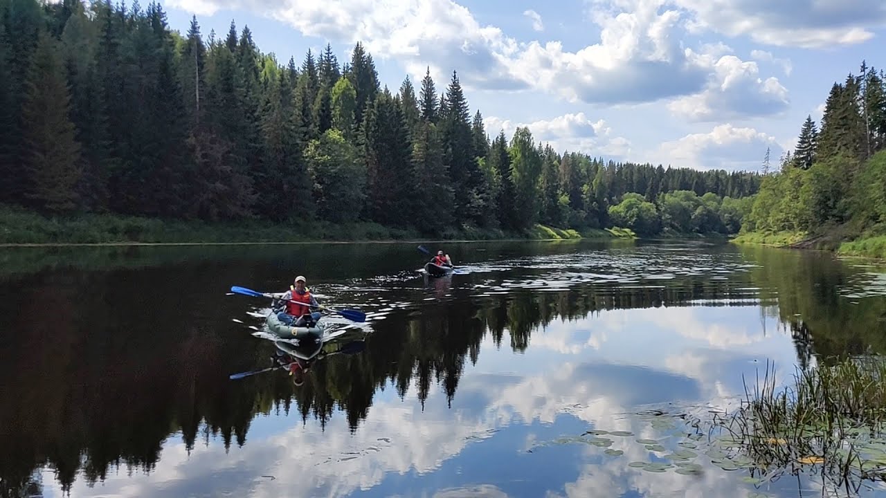 Сплав по Волге на байдарках от Селижарова до Ржева .Часть первая.