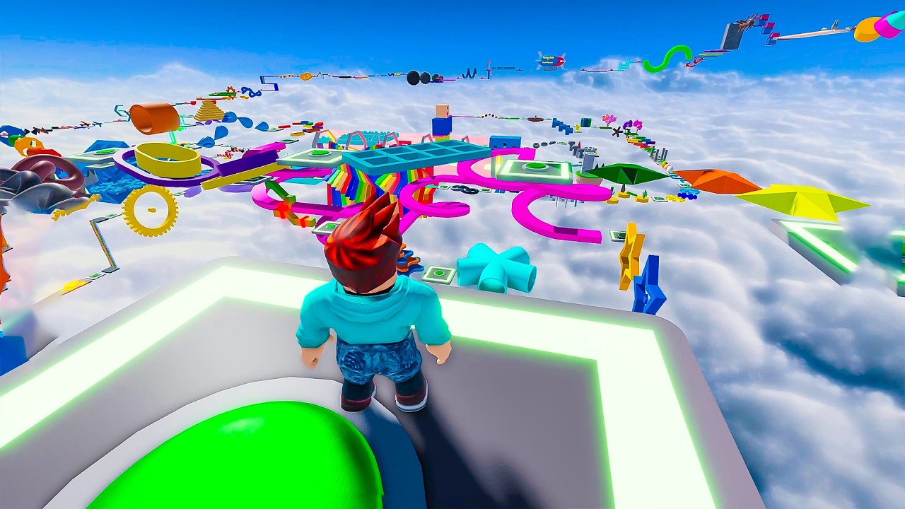 ROBLOX Parkour Gameplay | Super Fun Obby Parkour | Only Up | No Copyright Gameplay | 10