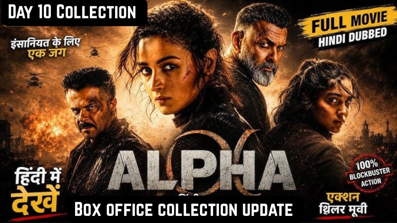 Alpha Day 10 Box Office Collection | ALPHA HIT OR FLOP ON BOX OFFICE 💰📈#alpha #alphamovie 