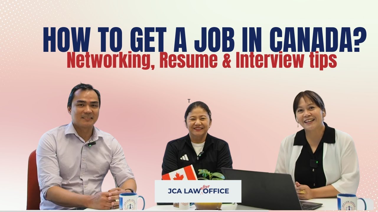 Job hunting in Canada -- from our experience!