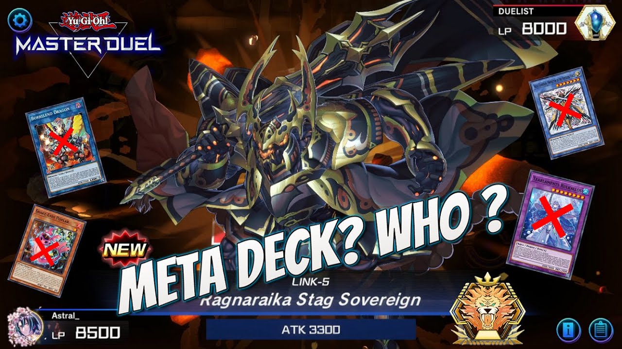 *NEW* RAGNARAIKA DECK VS META DECK IN MASTER RANK! [Yu-Gi-Oh! Master Duel]