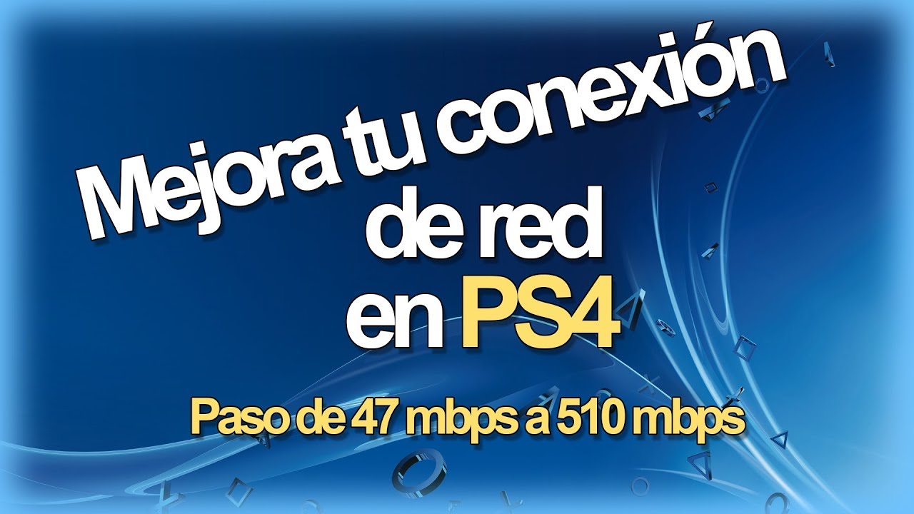 ✅ Configurar conexión de red en PS4 + de 500 mbps [2025]