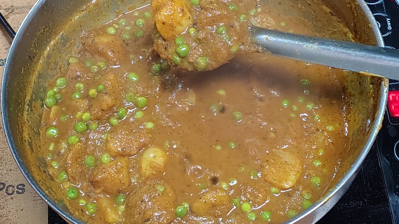 मटर आलू उबाल के भंडारे की.   #indianfood #recipe #desilifestyle 