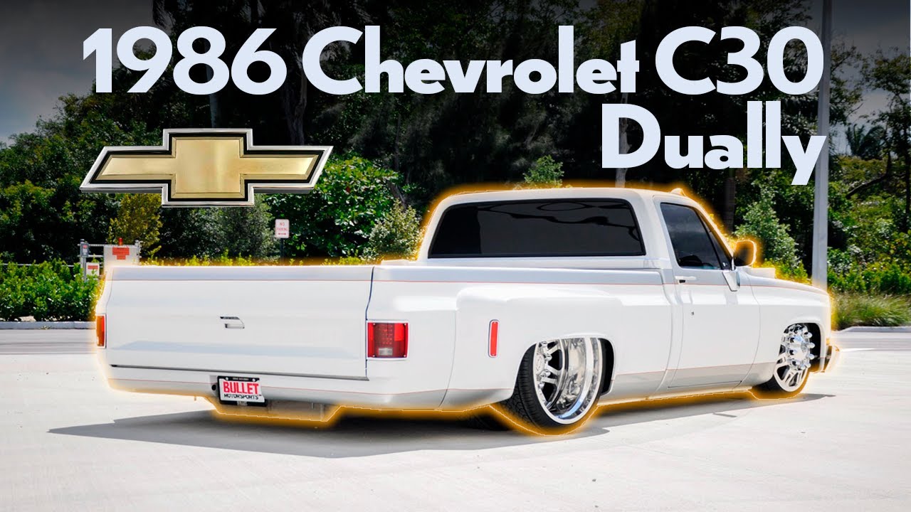 1986 Chevy Dually Slammed on 24's  | WALKAROUND REVIEW SERIES