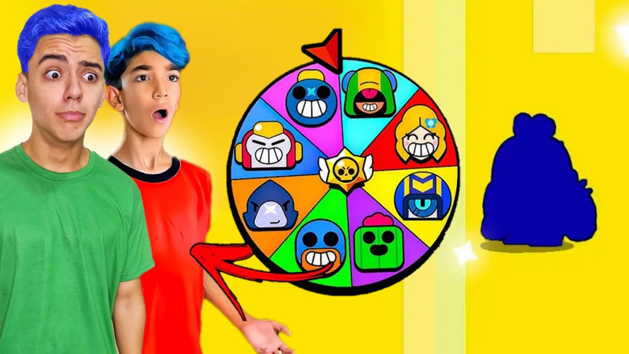 A ROLETA DECIDE COMO JOGAMOS BRAWL STARS *com o Lucas Rocha da Fam&iacute;lia Rocha