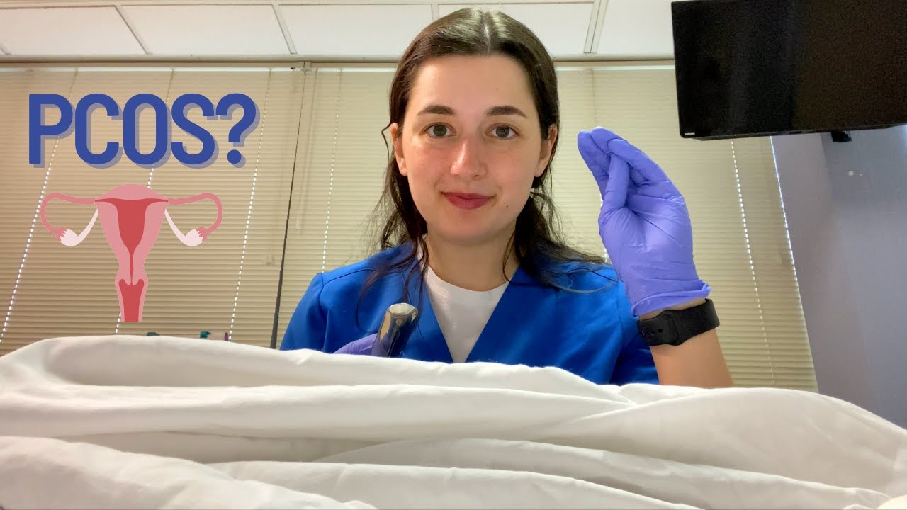 ASMR| Seeing the Gynecologist-You have PCOS (Ultrasound, Bloodwork, Real Medical Office)