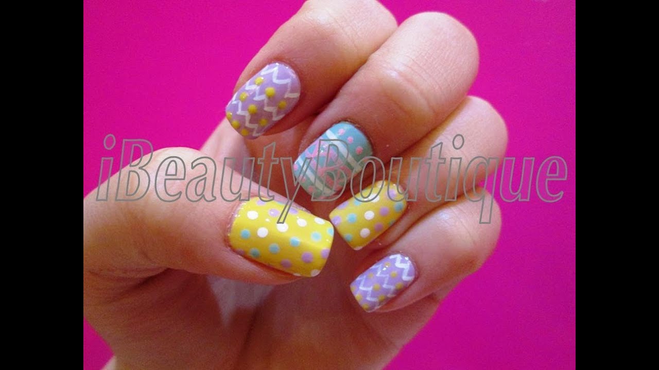 Easy Easter Nails - Nail Art | iBeautyBoutique