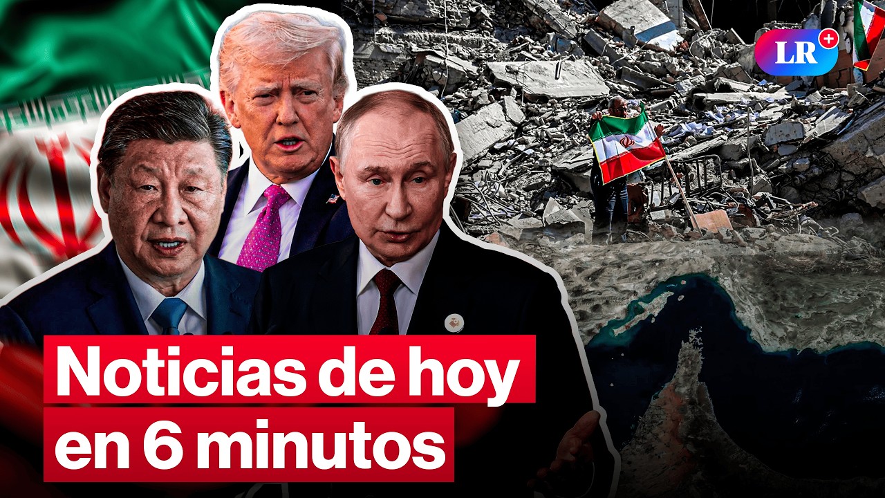🚨 Ir&aacute;n amenaza con ataque masivo ante ultim&aacute;tum de TRUMP | Noticias de HOY en #6M | #LR