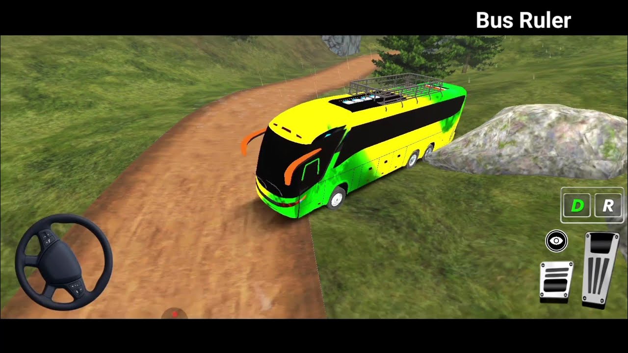 Coach Bus Simulator India Offroad Gameplay | Bus Simulator GT City Bus | Realistic Offroading Bus