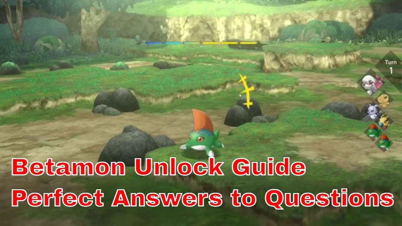 Digimon Survive How to unlock Betamon, Answers to Questions in Free Battle!