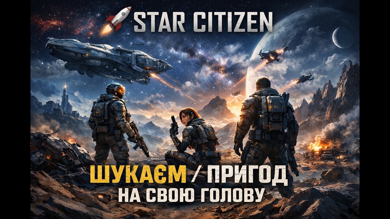 🚀 Star Citizen Шукаєм / Пригод / На Свою Голову