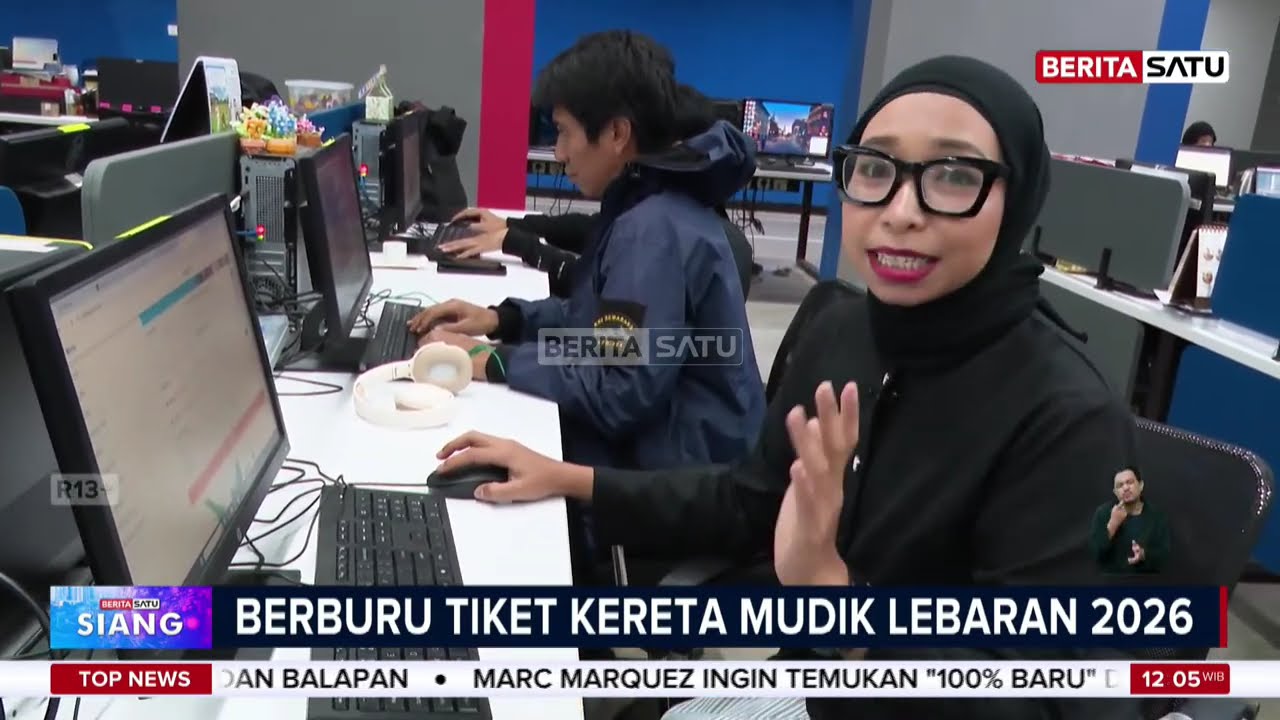 Tips dan Trik Berburu Tiket Kereta Mudik 2026 #Beritasatu