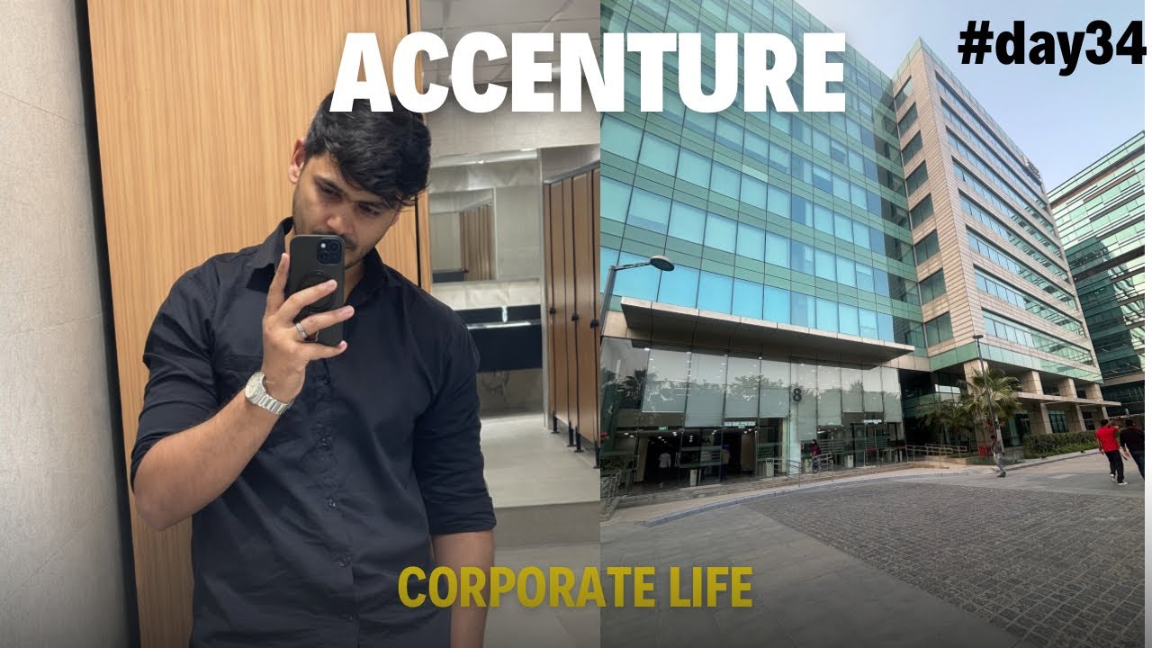 Accenture Gurugram Office Vlog | Corporate life | Candor Techspace | Delhi wala yash 