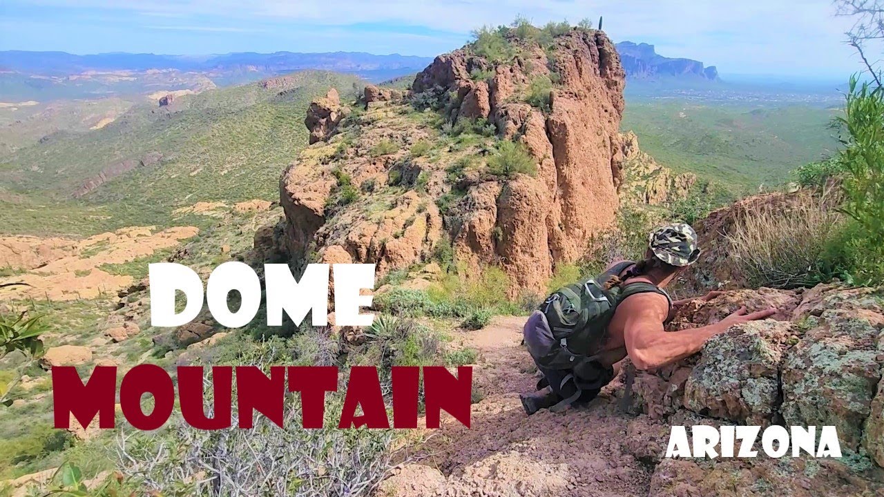 Arizona HIDDEN GEM HIKE--DOME MOUNTAIN--Tonto National Forest, AZ---4K Video