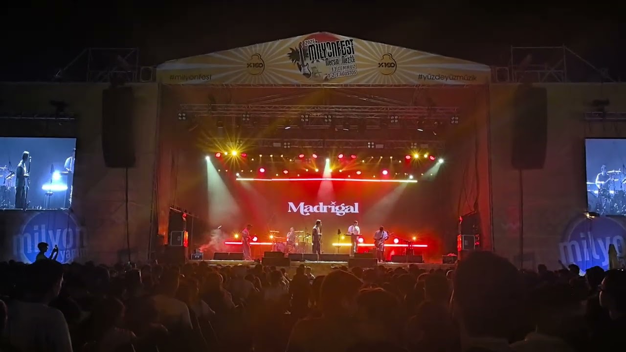 madrigal - sana ait (milyonfest mersin 2025 konseri 3 ağustos 2025) 