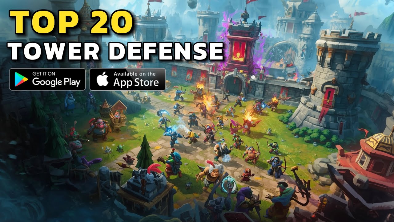 TOP 20 Best Tower Defense Mobile Games in 2026 (Android,IOS Free Games)