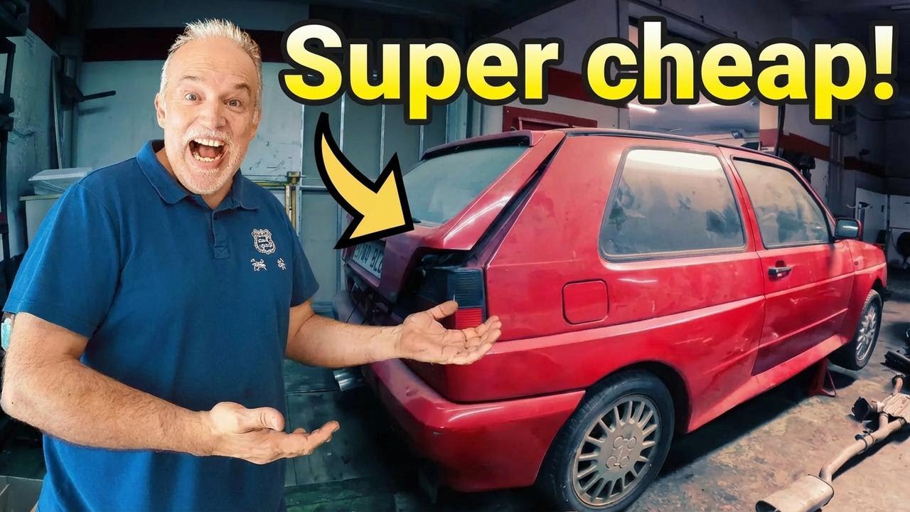 Stumbled Upon a Rare Golf Rallye in an Abandoned Garage&mdash;And It&rsquo;s For Sale! | Barn Find
