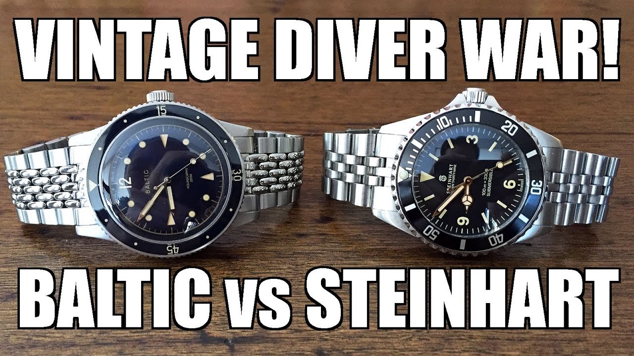 Automatic Dive Watch Duel: Baltic Aquascaphe Blue vs Steinhart Ocean 39 Explorer - Perth WAtch #276