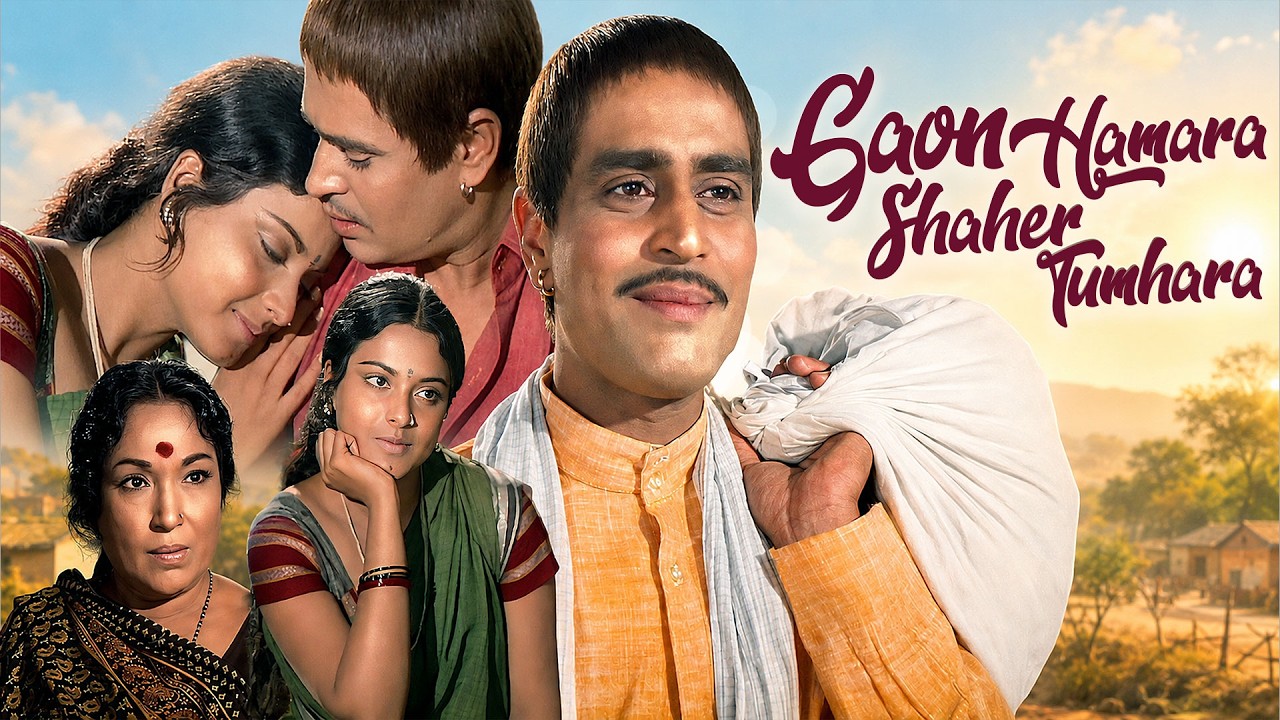 Gaon Hamara Shaher Tumhara (1973) - जिस इंसान को सबने ठुकराया... वही एक दिन लाखों का मालिक बन गया!