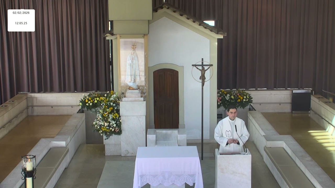 Terço a Nossa Senhora de Fátima desde a Capelinha das Aparições 02.02.2026