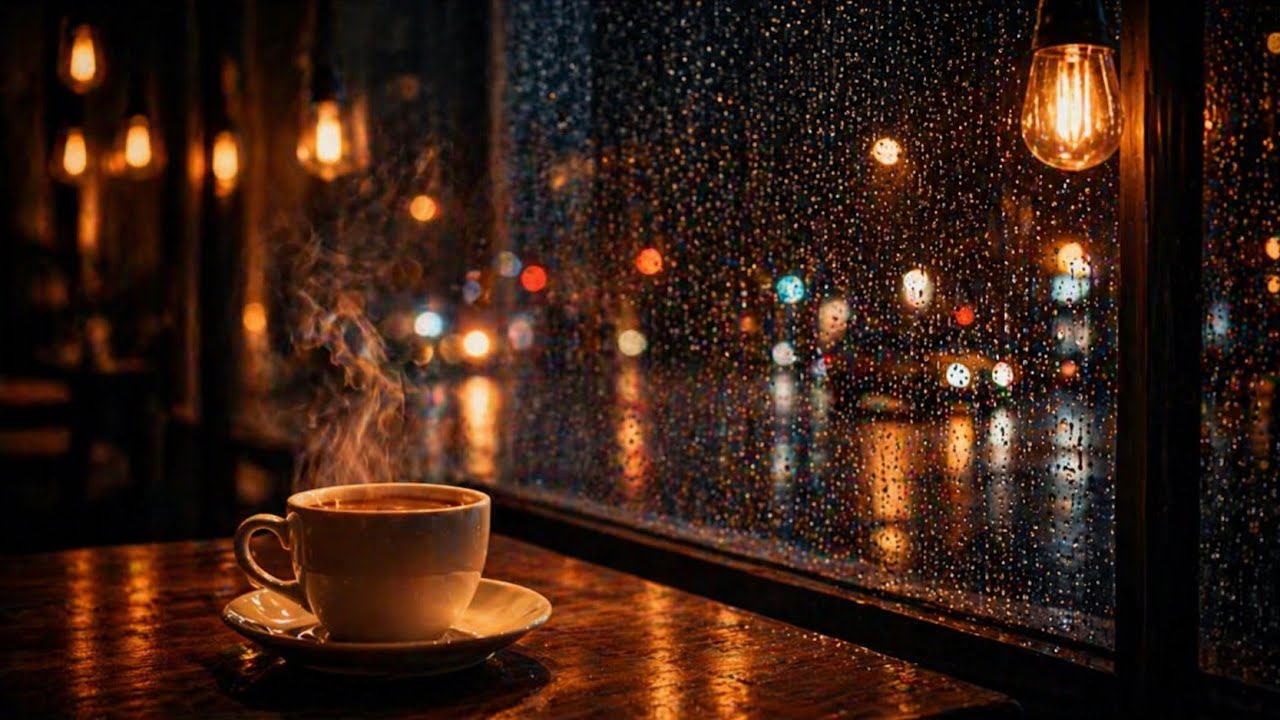 Late Night Smooth Jazz ☕ Relaxing Background Music for Sleep & Study