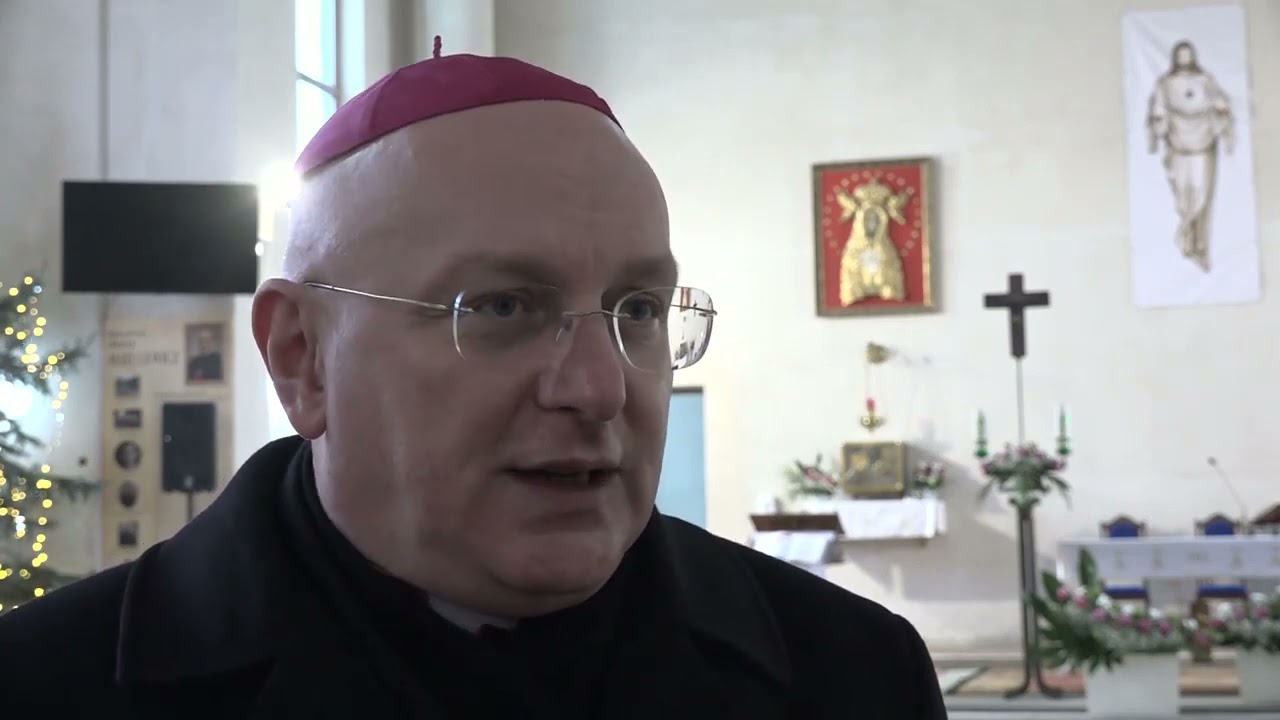 Bp Wętkowski w parafii bł.Matulewicza.