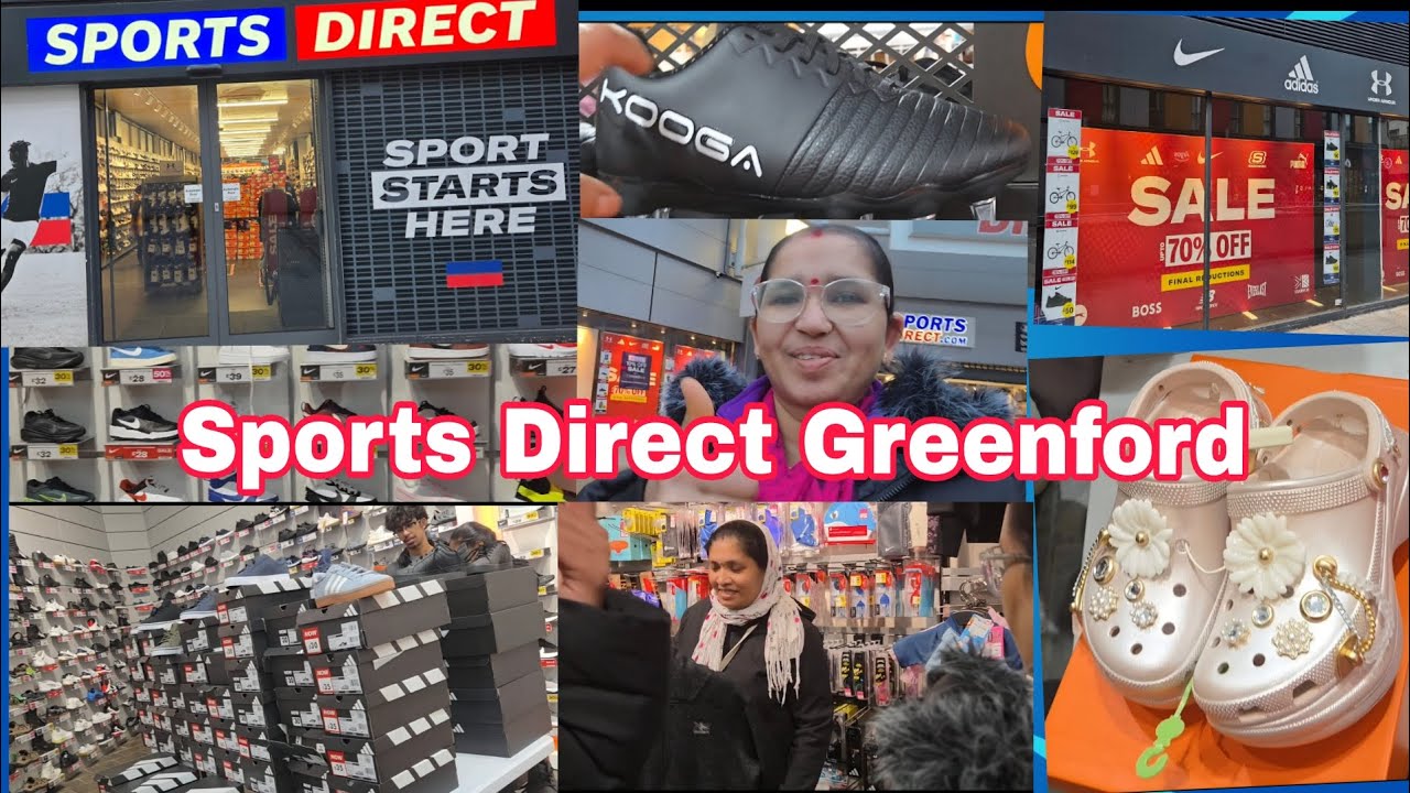 Greenford Sport direct ma શોપિંગ કરવા ગયા || Sports Direct Greenford 