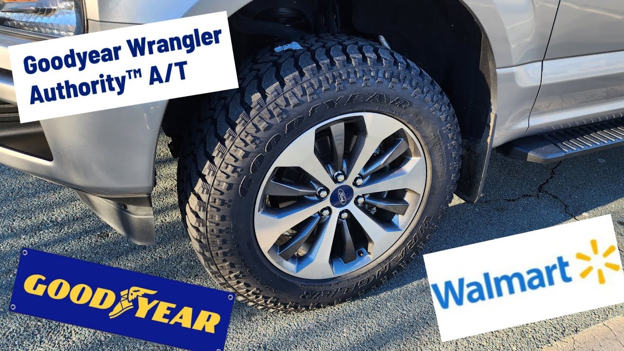 Goodyear Authority A/T Tires, Walmart exclusive, black Friday deal 2022.