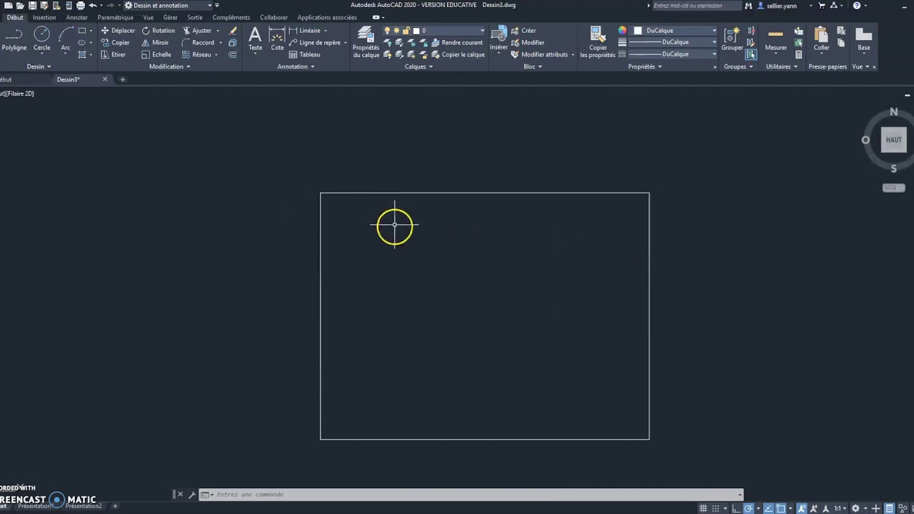 Autocad 2020   Les bases 1