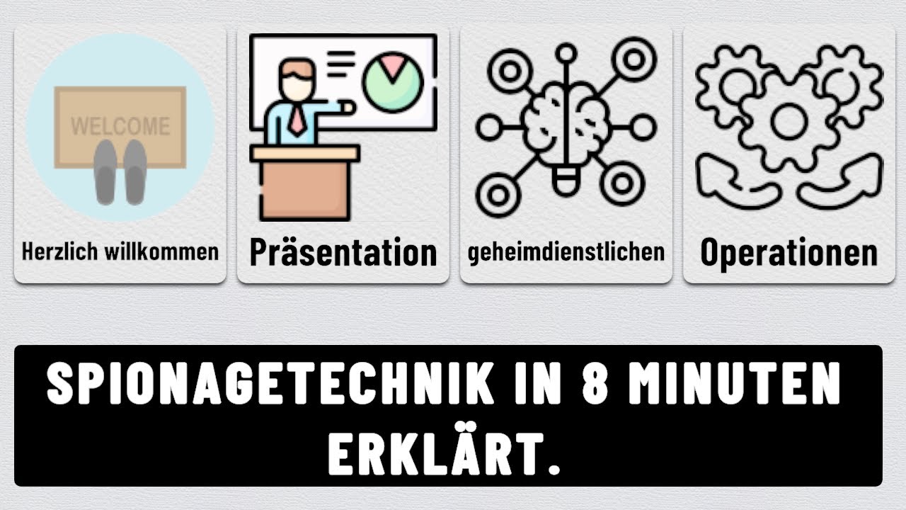 Die faszinierende Welt der Spionagetechnik - Alles in 8 Minuten erkl&auml;rt