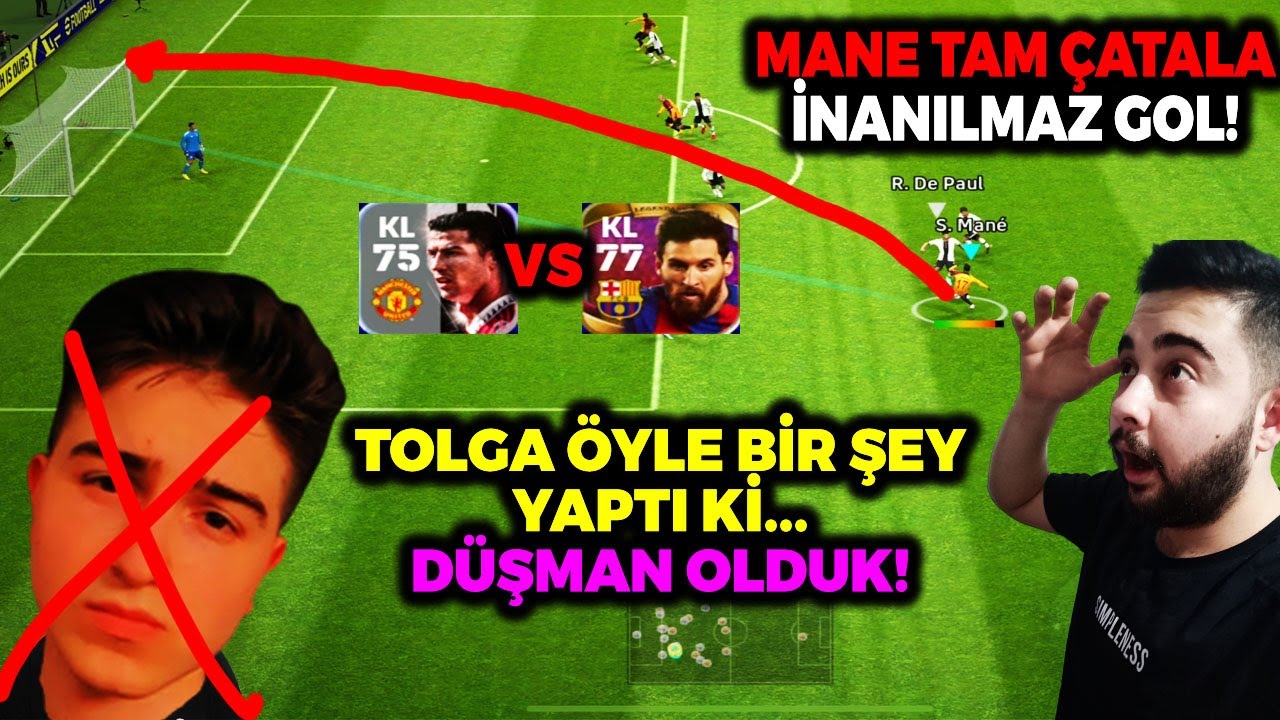 TOLGA'DAN BUNU ASLA BEKLEMEZDİM! KALEDE RONALDO & MESSI İLE CEZA SAHASINA GİRMEME CHALLENGE! 8+ GOL!
