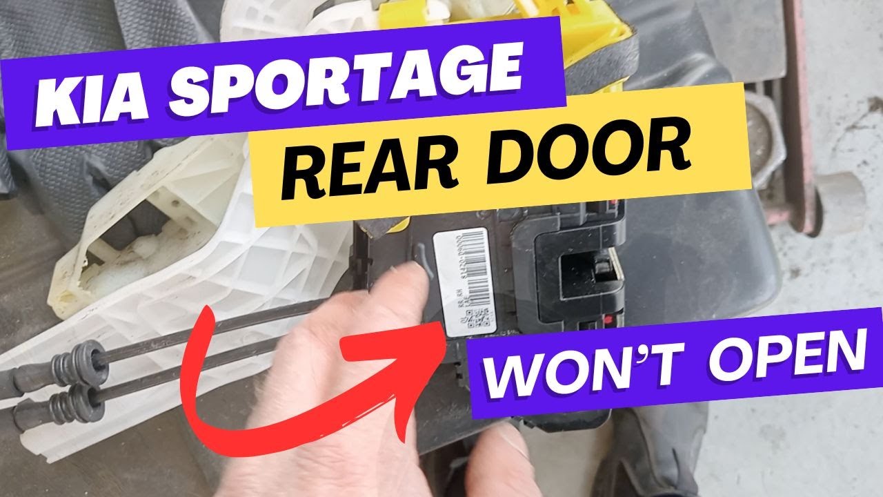Задняя дверь Kia Sportage не открывается (задняя дверь Kia не открывается)